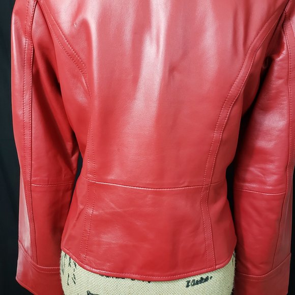 i.e. Red Leather Jacket - Picture 9 of 11